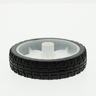 pneu intelligent de robot de voiture TTT de 65×15mm de moteur en plastique de l'ABS